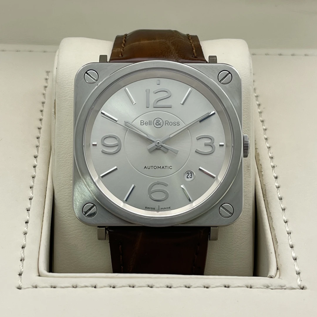 90新 Bell & Ross/柏莱士 INSTRUMENTS/A82670/自动/39/工价29500
