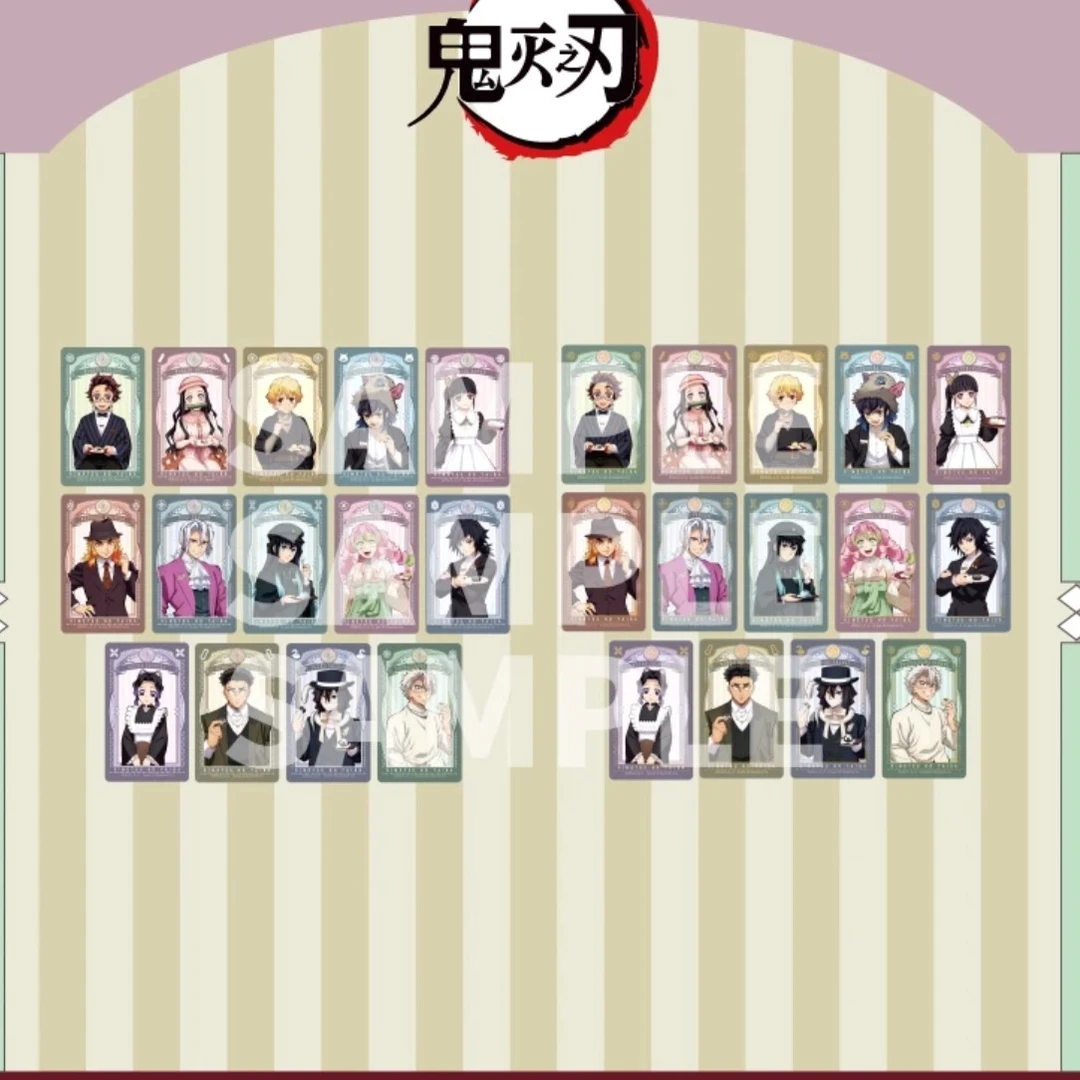 【日谷】鬼灭之刃AGF2024 Q-pot咖啡厅 茶歇系列卡片