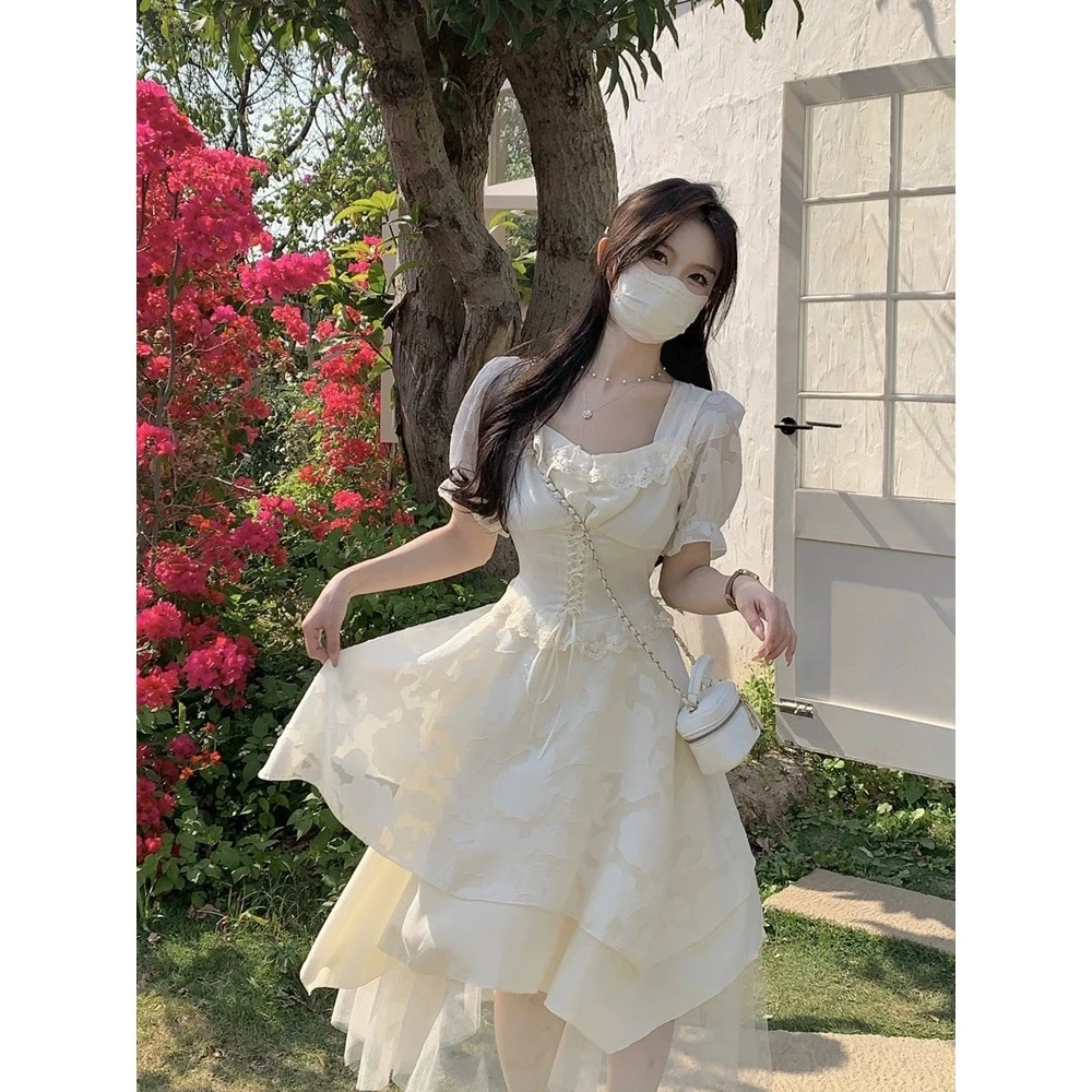 A1451-1460甜美辣妹春夏款连衣裙小个子时尚女装（直播间下单）