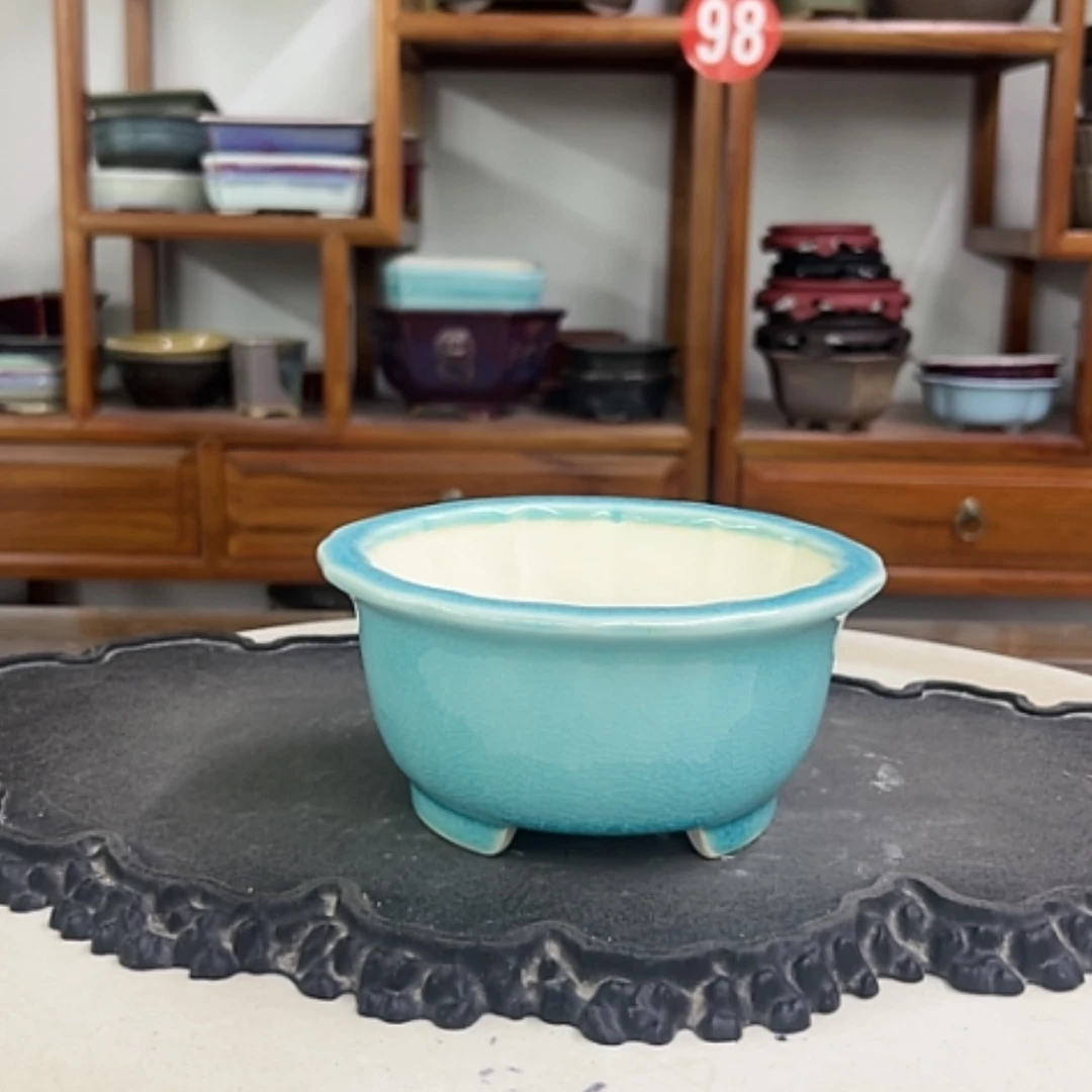 【闪购商品】紫砂花盆瑕疵6.5/13.5
