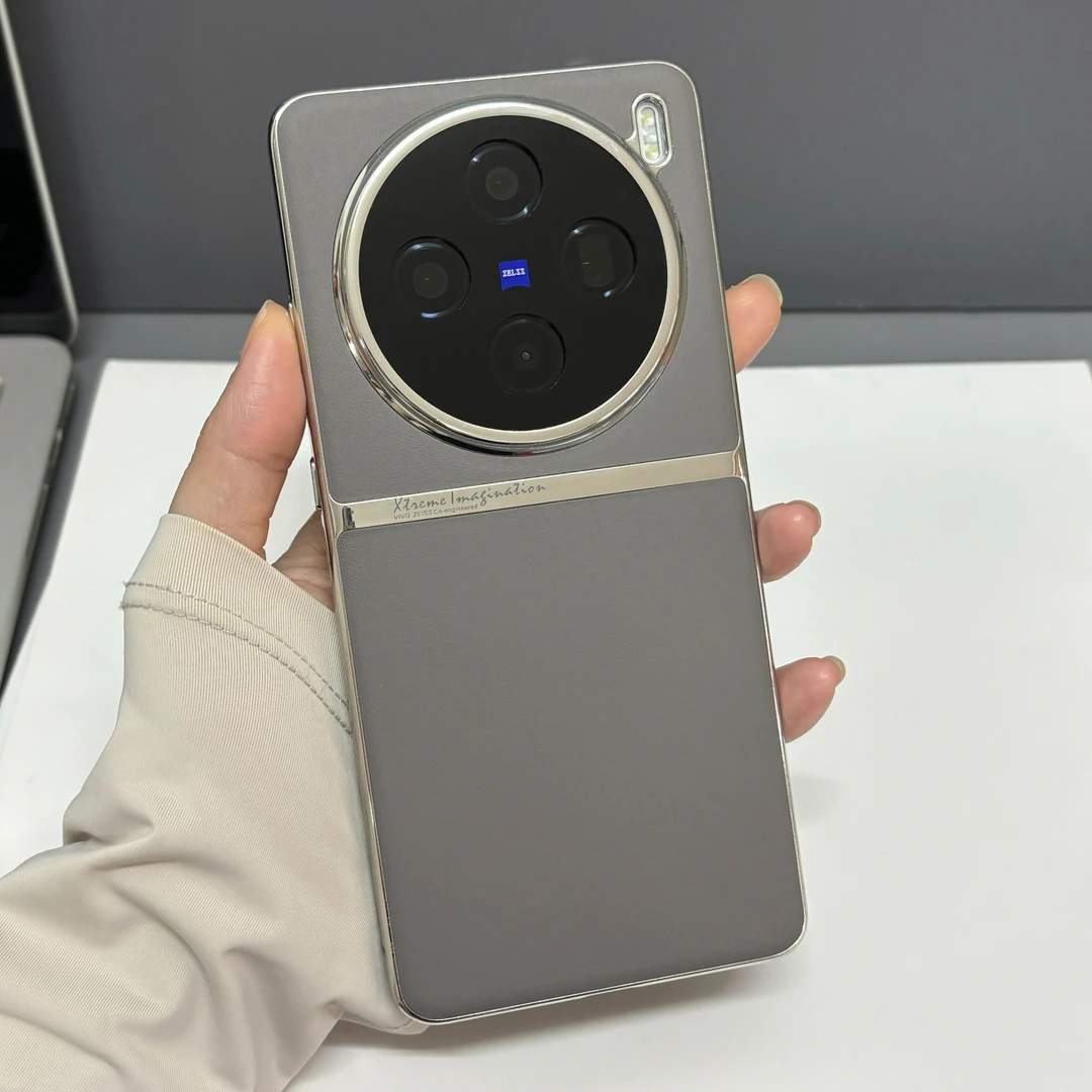 适用vivox100S手机壳新款x100ultra电镀素皮X90Pro+保护套x90s镜