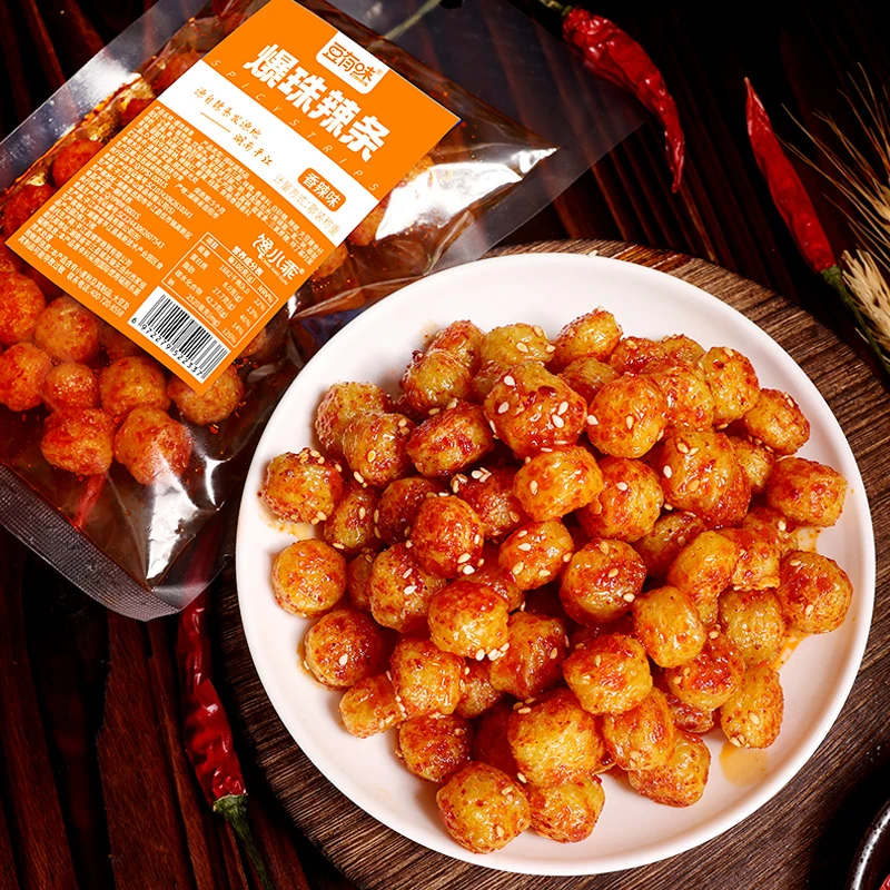 豆有味爆珠辣条8090童年回忆儿时味道校园怀旧五毛钱解馋零食小吃