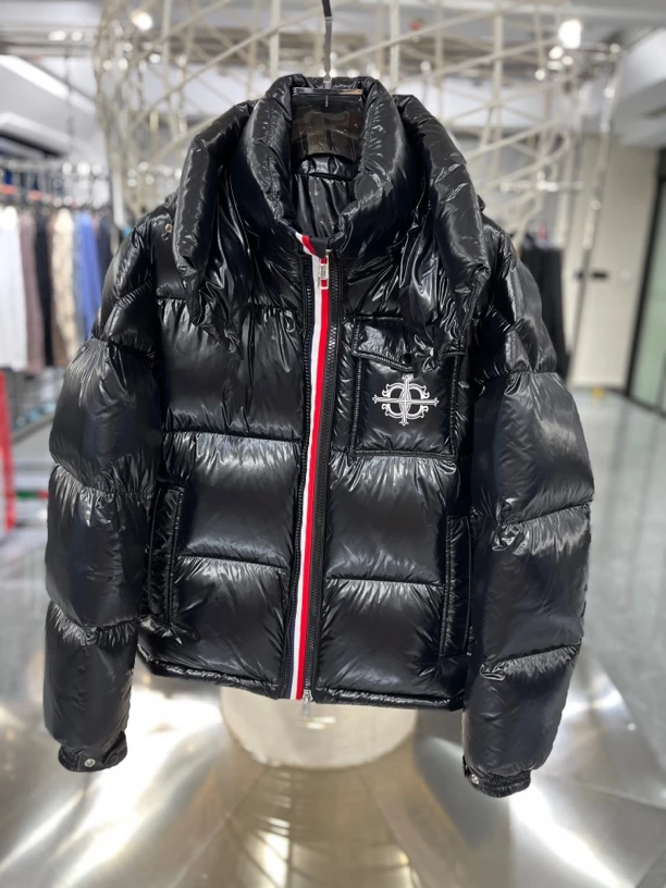 男连帽鹅绒服90鹅绒宽松厚实时尚百搭外套羽绒服男款经典