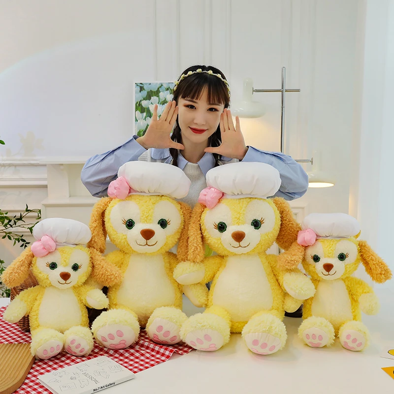 可爱厨师小狗饼干曲奇狗毛绒玩具公仔儿童布娃娃抱枕女孩节日礼物