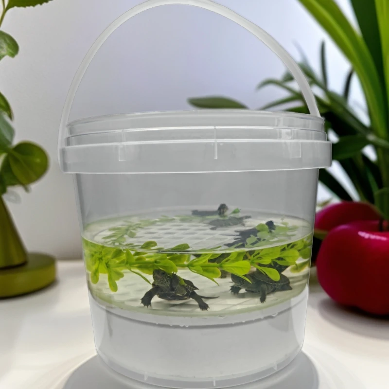 养龟神器，口径18.4CM，带底滤可培菌，可放置加热棒，病龟隔离奶茶桶