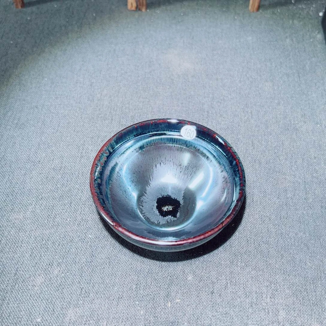 盖碗陈记柴烧建盏160