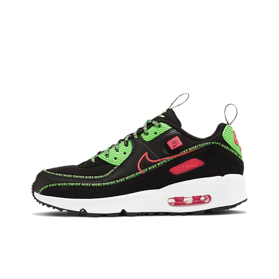 (微瑕慎拍)Nike/耐克 Air Max 90(GS)低帮休闲跑步鞋CV7665-001