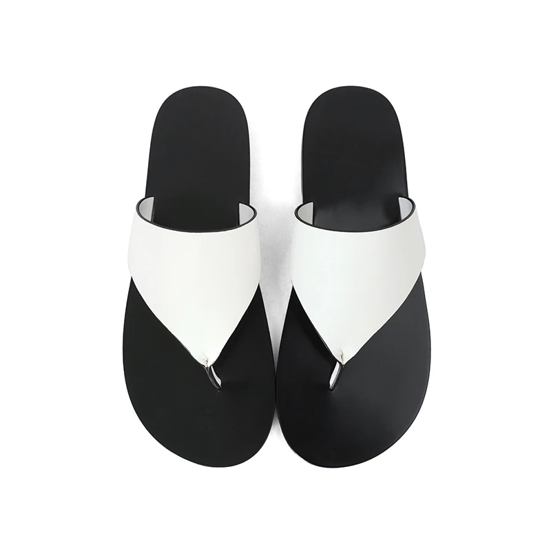 法式平底沙滩夹趾外穿拖鞋凉鞋