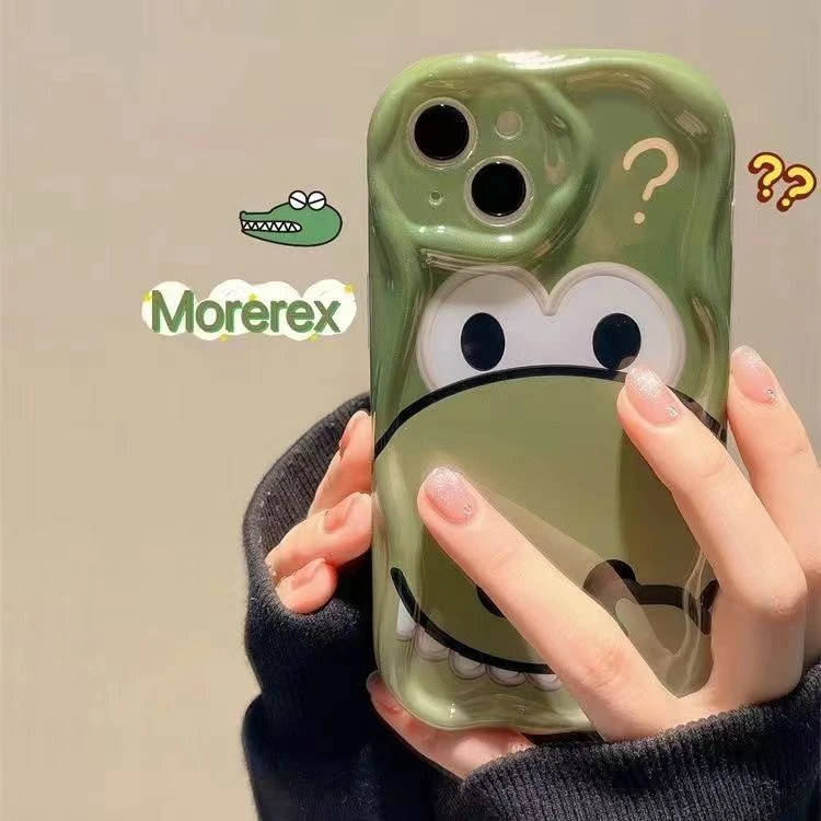大嘴恐龙适用苹果15/14promax手机壳13全包12华为/oppo/小米/vivo