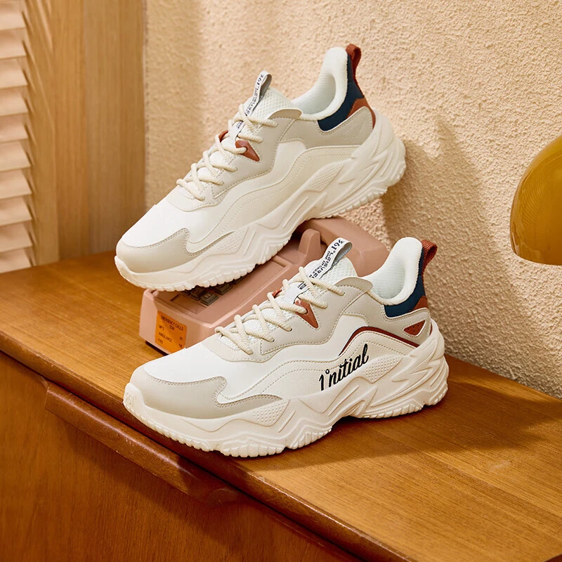 361°男鞋跑步鞋秋季新款皮面复古潮流百搭软弹科技耐磨悟空运动鞋