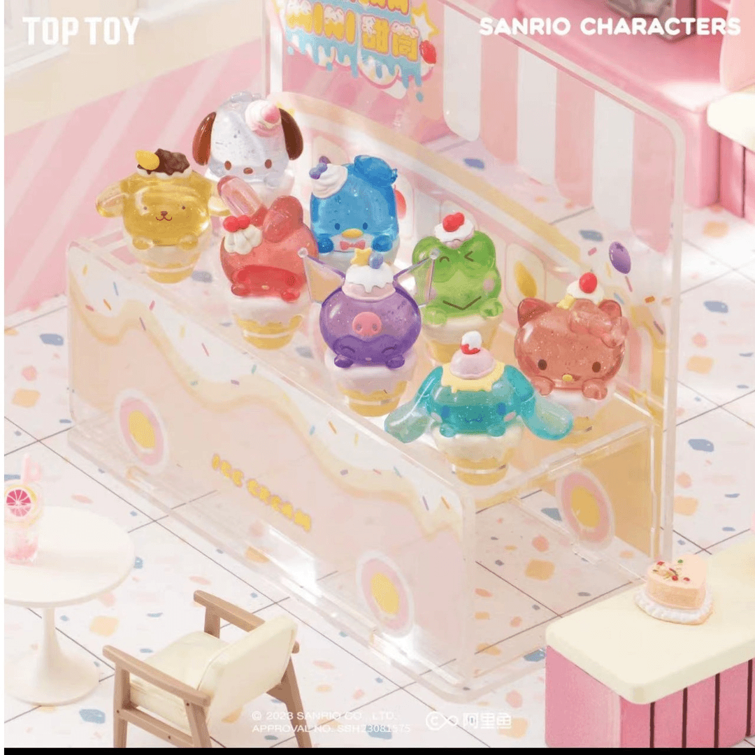 top toy TOPTOY三丽鸥家族迷你甜筒盲袋潮玩盲盒甜美可爱库洛米