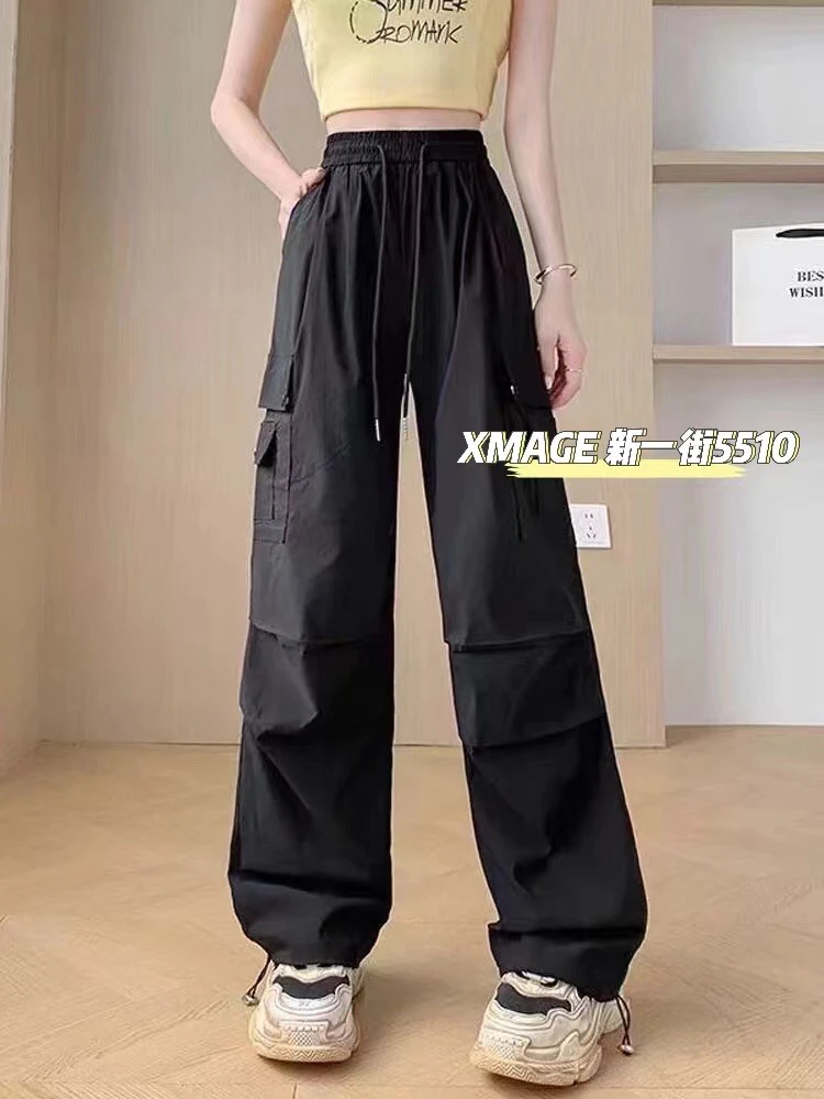 5510新一街工装裤女宽松显瘦时尚休闲