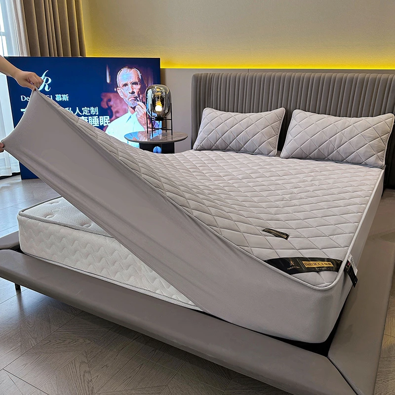 新款酒店风夹棉加厚防滑床单套床垫保护罩席梦思家用保护罩可定制