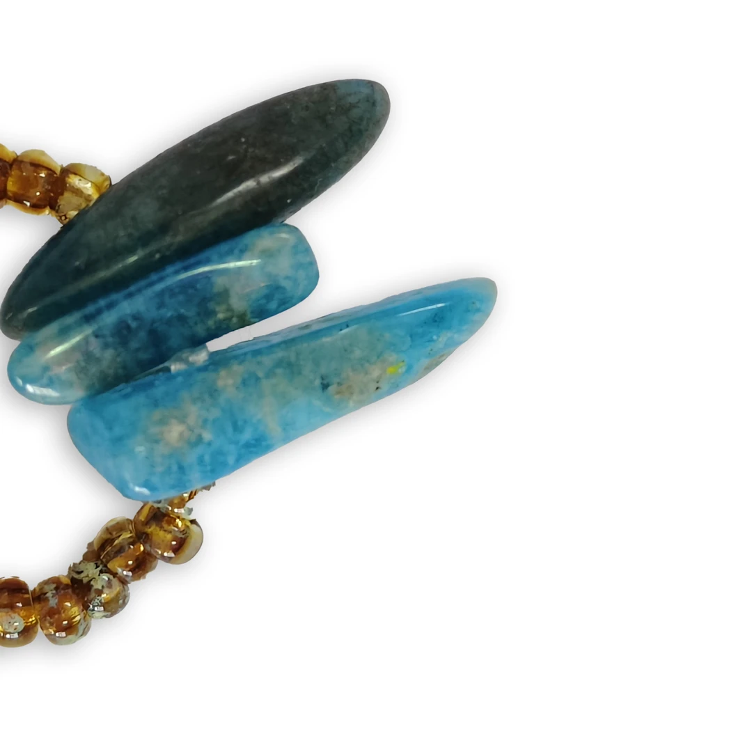 非金属莫桑石戒指 【工厂直销】小众设计高级感串珠手工手链戒指