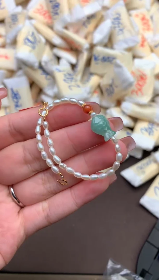 【闪购商品】翡翠手链银S925镶嵌一