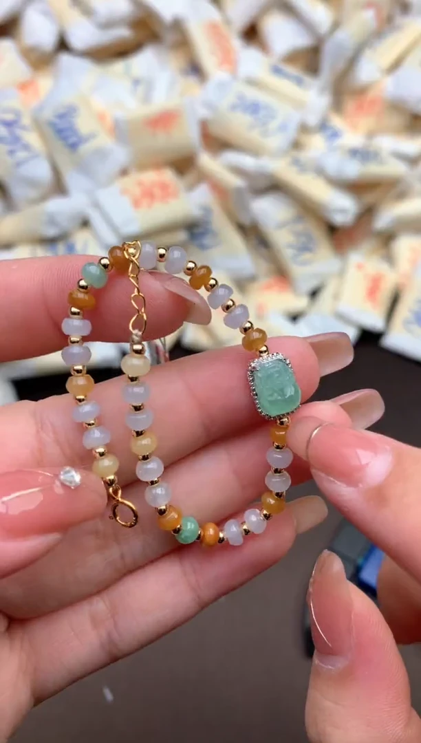 【闪购商品】翡翠手饰银S925镶嵌一29