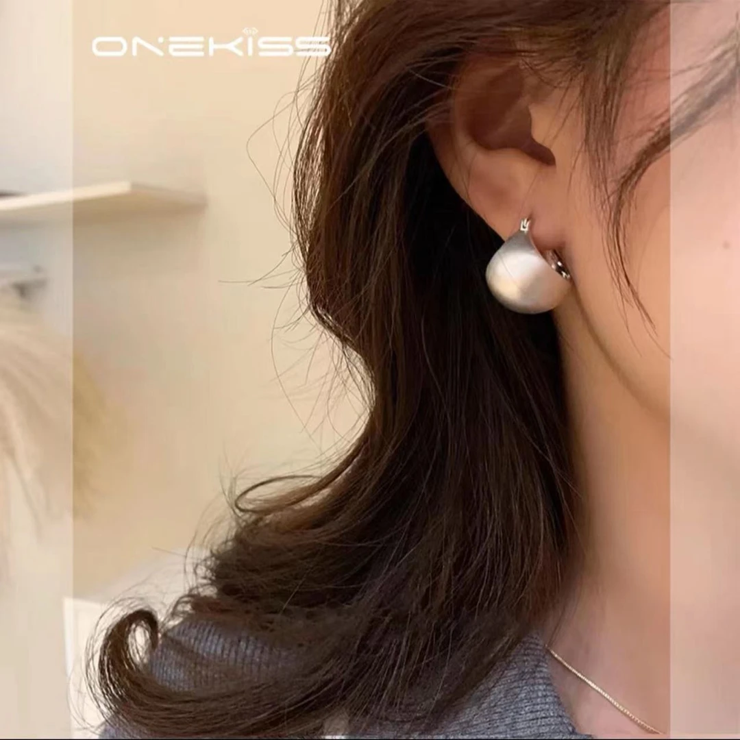 钛钢耳饰 TONDO溏朵 高级感冷淡风时尚耳环气质小球拉丝耳钉女-B