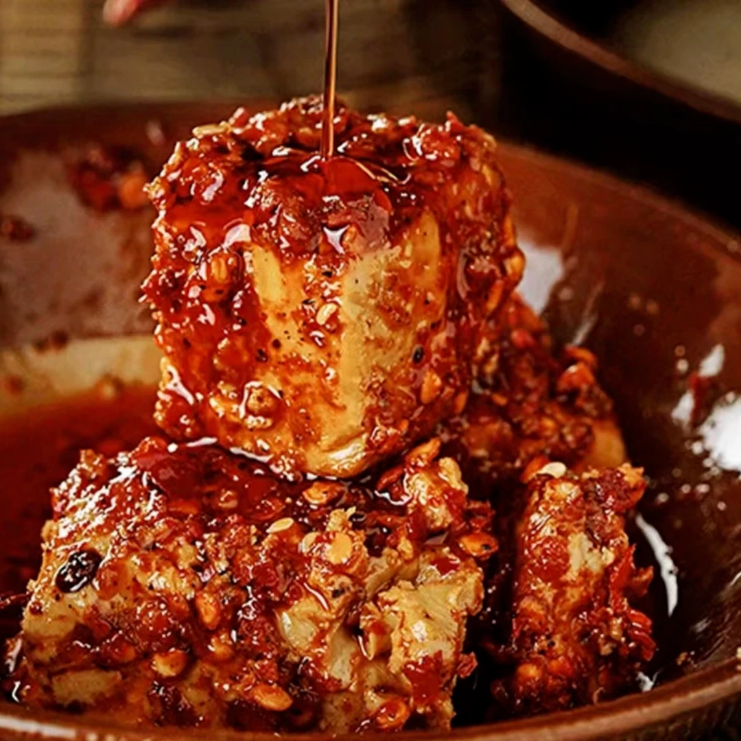 湖北恩施高山特产手工香辣霉豆腐乳麻辣味500克