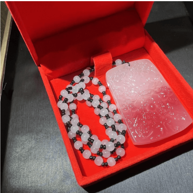 非金属亚克力吊坠 【粉丝专属】非金属防珍珠  海云母变色龙吊牌
