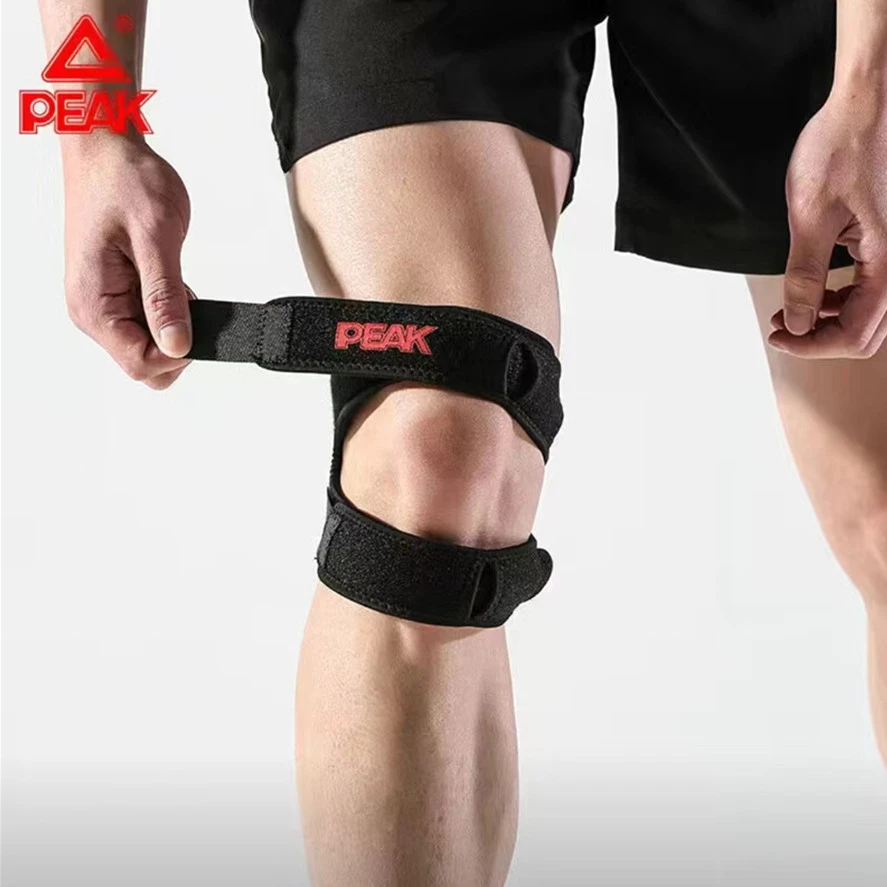匹克双髌骨带男女跑步篮球登山健身深蹲运动护膝盖髌骨加压保护具