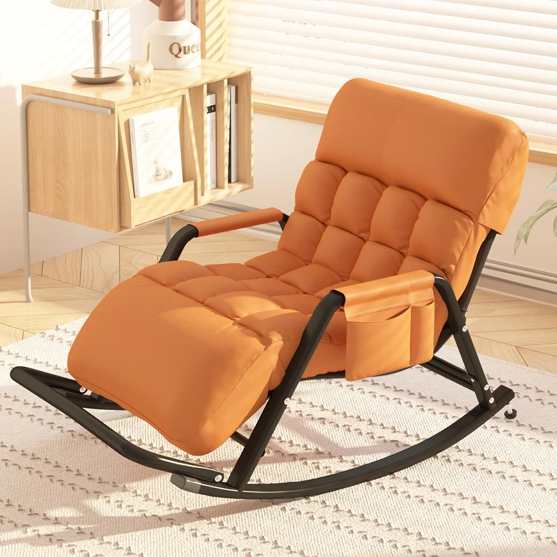 四季通用单人三防科技布摇摇椅躺椅客厅休闲椅沙发椅