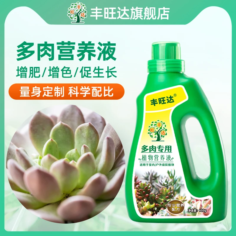 多肉营养液专用肥花肥料肉肉植物浓缩家用盆栽水溶通用型增色生根