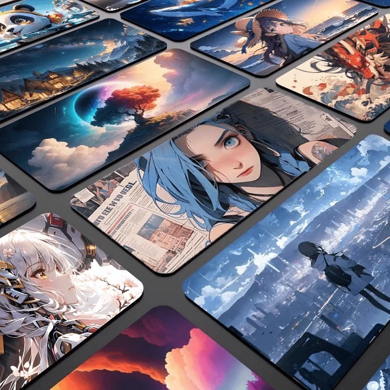 暴走萝莉金克丝鼠标垫超大号英雄联盟电脑键盘垫电竞游戏桌垫新款