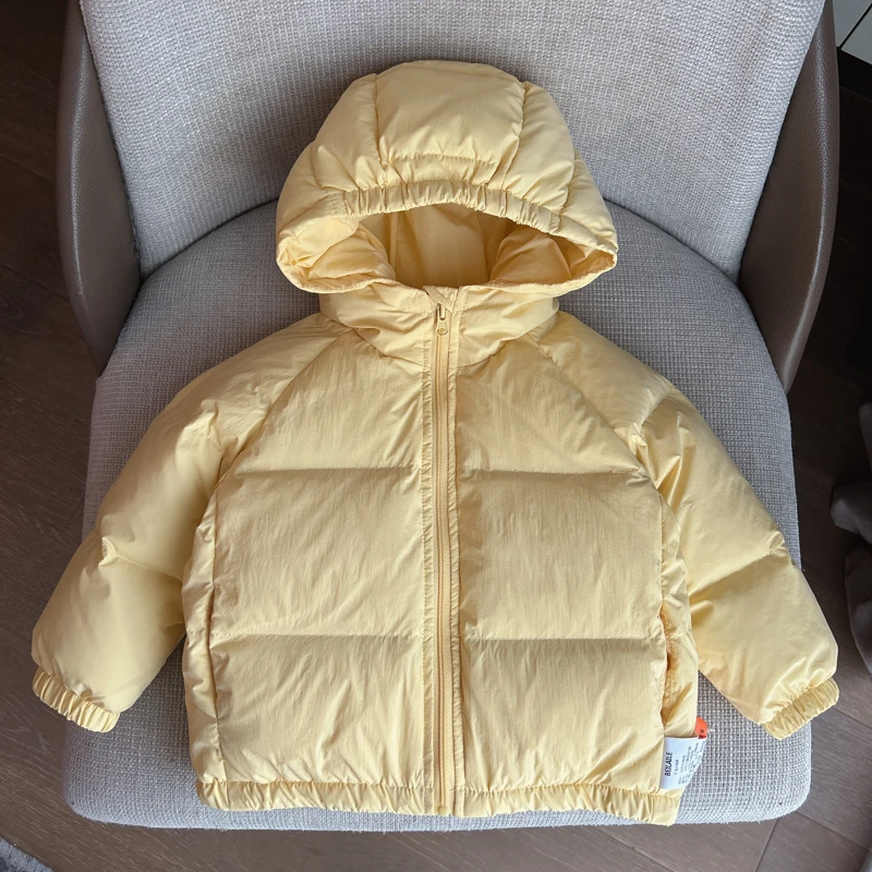 【连帽三防羽绒服 小洛妈咪】婴儿童羽绒服男女宝宝秋冬小童外套J25