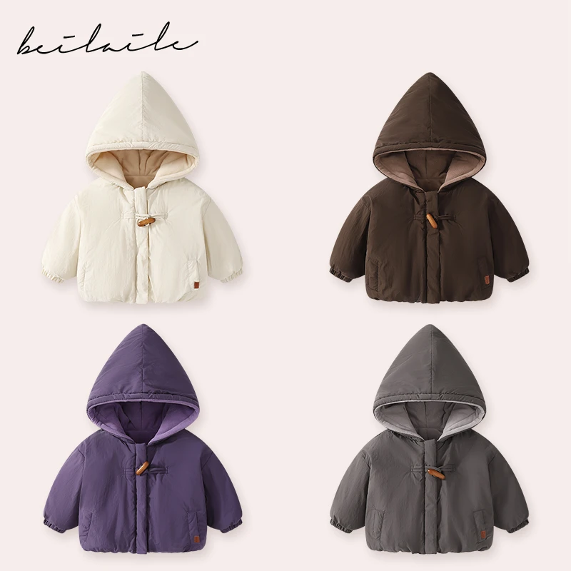 【三防三层加厚巫师帽 加绒保暖 】婴儿冬装宝宝巫师帽休闲外套i27