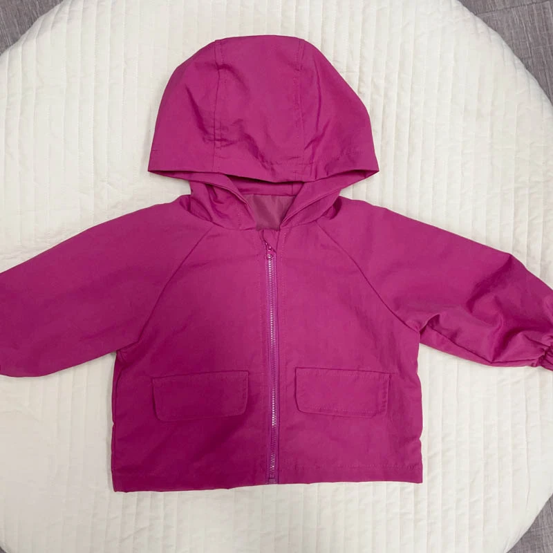 【防风连帽外套 小乐妈咪 】婴儿冬装宝宝小童休闲连帽时尚外套i27