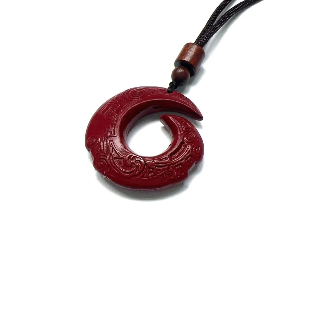 辰砂（处理）JD012 精美珠宝吊坠 尺寸35*8