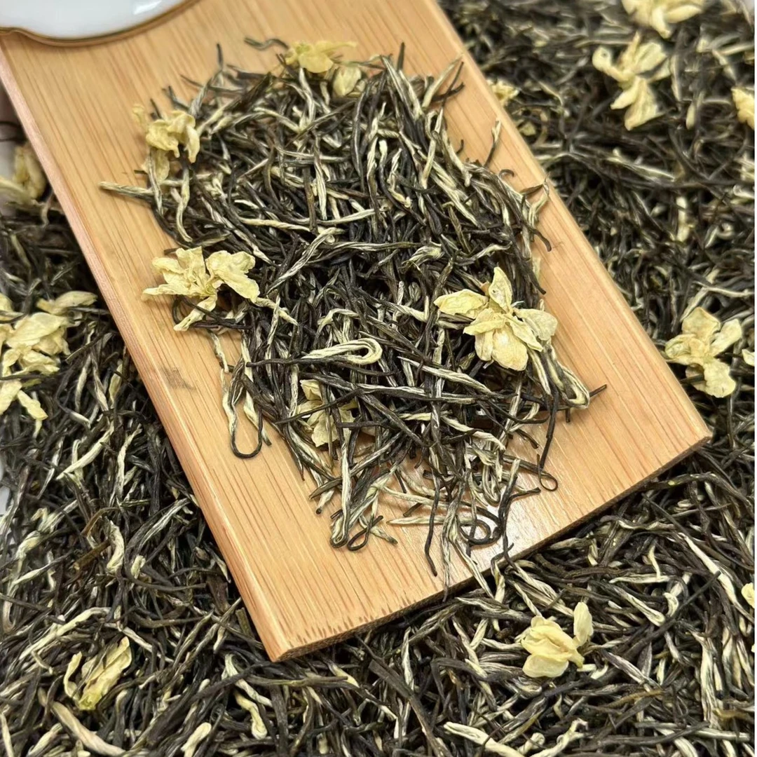 飞雾茉莉花茶上品黑美人新茶浓香型广西横州茉莉花茶茶叶