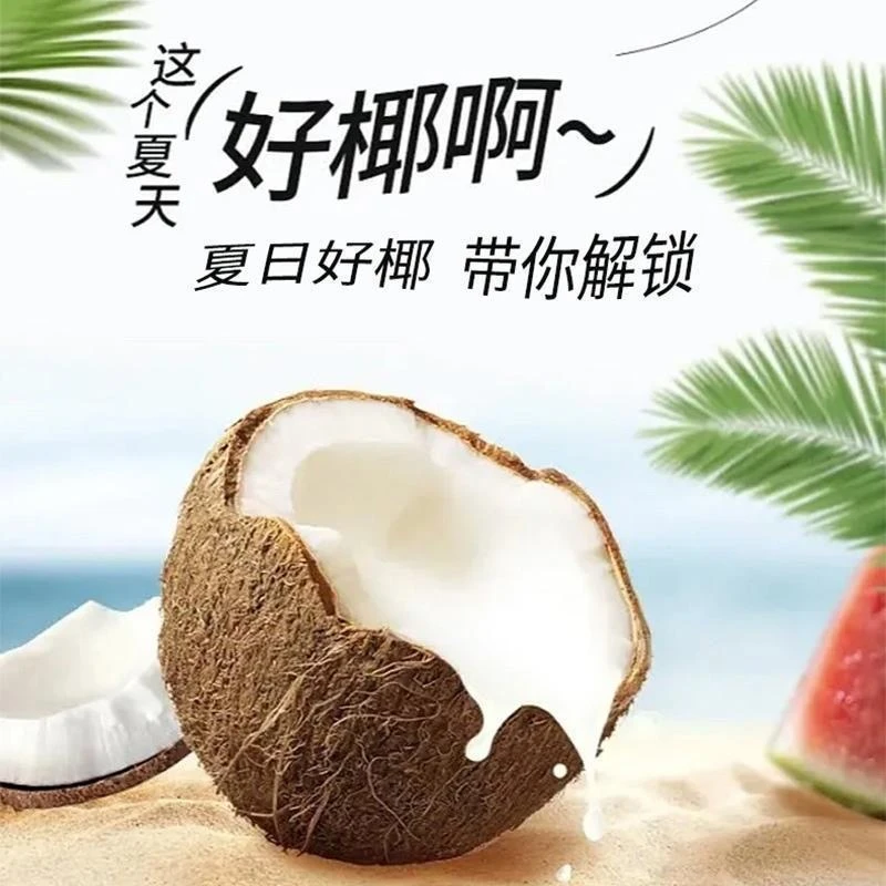 甄选进口蛋白质无菌生榨轻上0糖椰汁【添加胶原蛋白肽】清爽营养