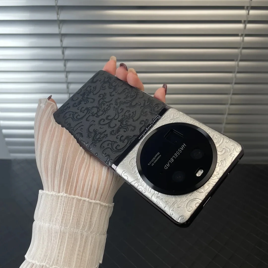 适用oppo findx6手机壳国风祥云龙纹findx6pro高端防摔保护壳创意