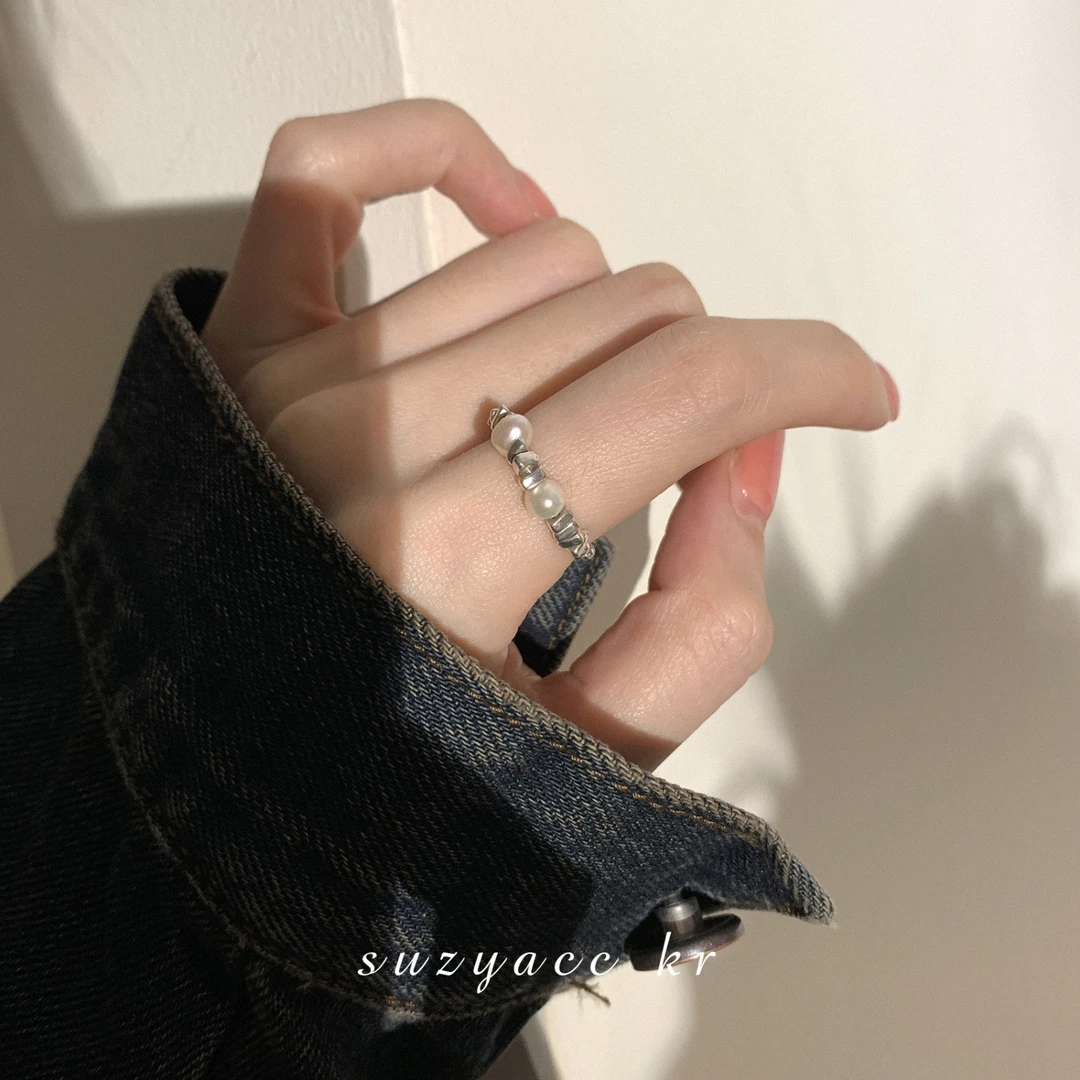 合金戒指 04-2女ins时尚小众设计简约百搭高级感弹力绳指环