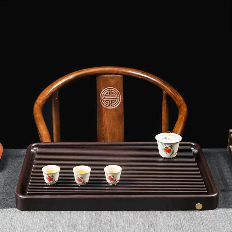 兆宏电木茶盘家用简约高端排水式功夫茶台茶海托盘客厅上档次茶盘