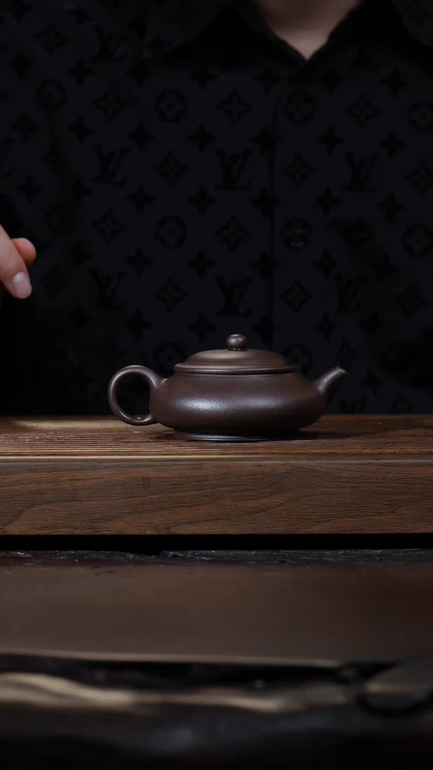 【闪购商品】紫砂茶壶紫泥  明炉