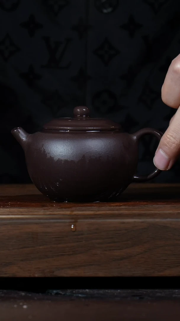 【闪购商品】紫砂茶壶自营紫泥   圆珠