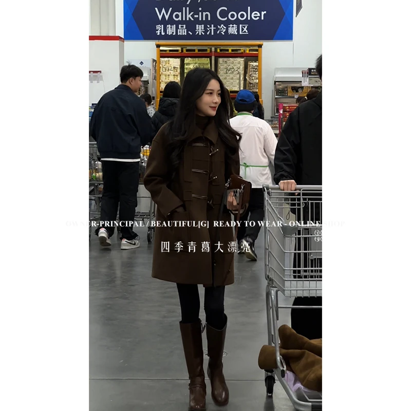 【大漂亮自制】2024冬季新款羽绒大衣 QL8DY622