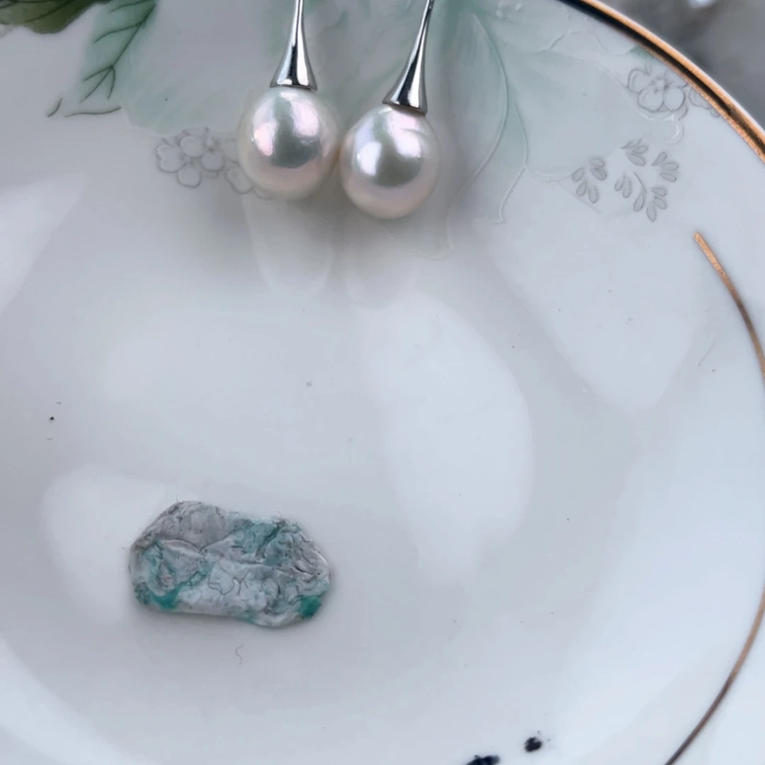 【闪购商品】淡水珍珠耳饰银S925镶嵌多***多