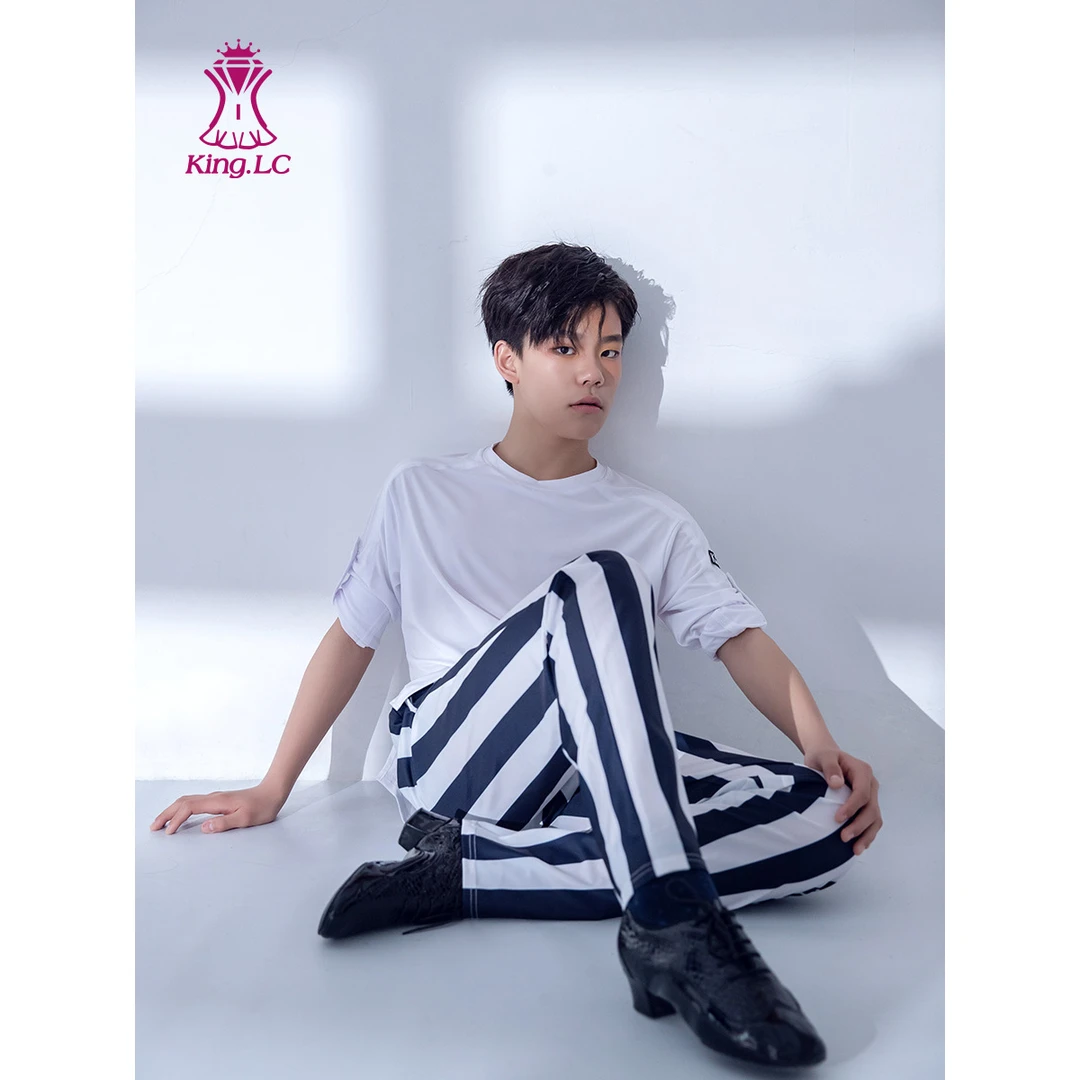 鹏翼之美KLC定制拉丁舞男童练功服表演演出服少儿拉丁LS6869-70KX
