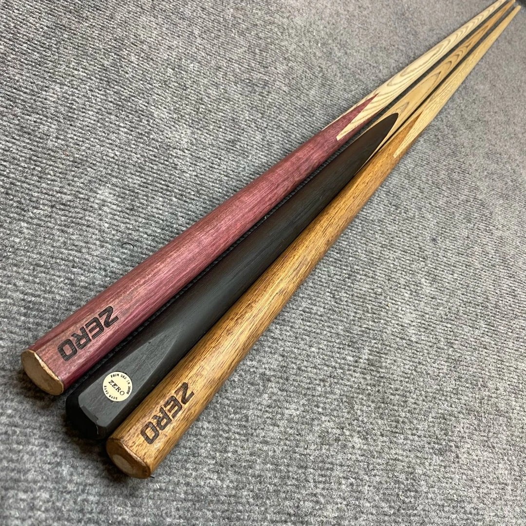 零度彩虹台球杆台球用品，高端杆小头杆斯诺克，10.2毫米，五支起拍