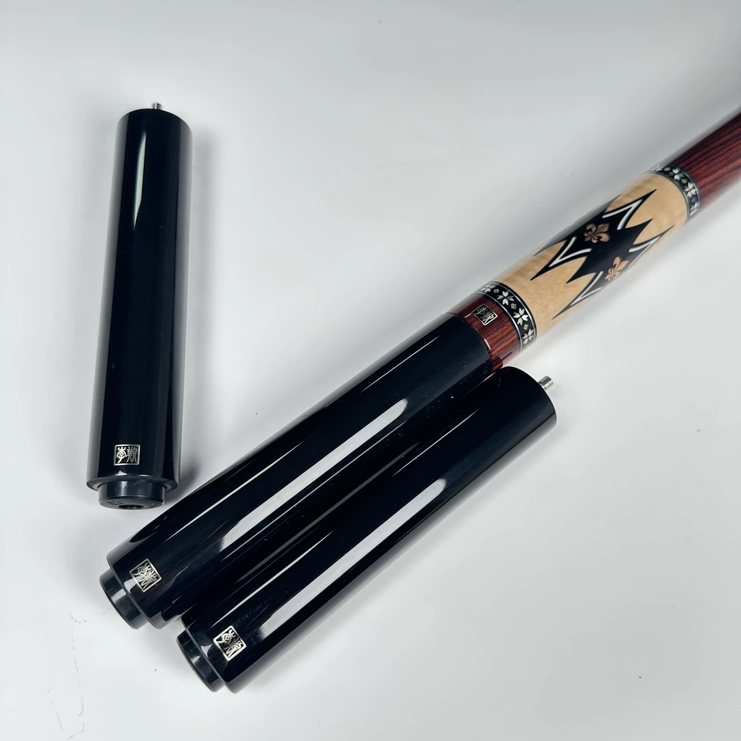 李斯球杆通用加长把平衡器中式黑八大头杆不可伸缩加长台球配件