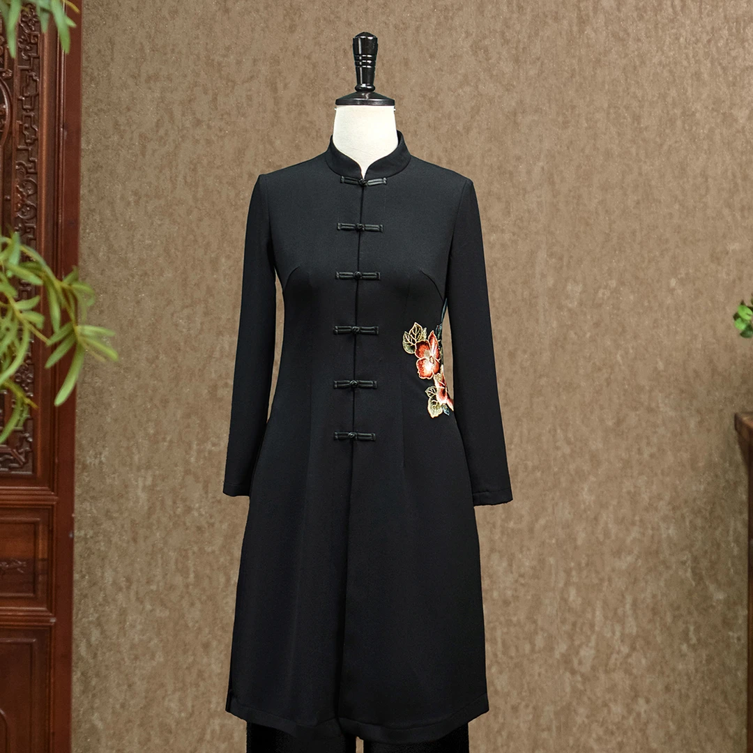 安心落意（上衣）-（古润衣介走秀旗袍111346）