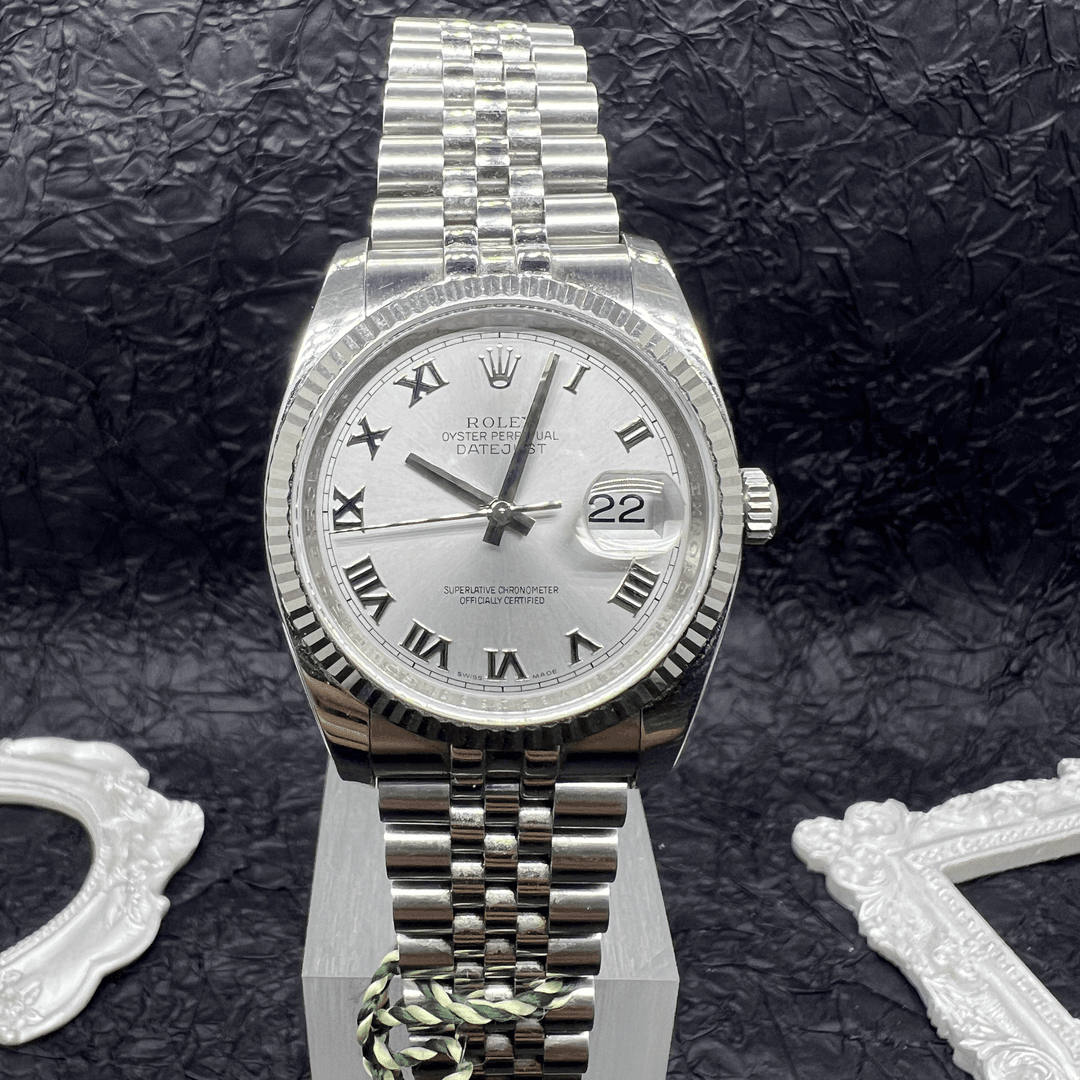 95新 Rolex/劳力士 日志116234/36mm/银盘/罗马刻/公价65600