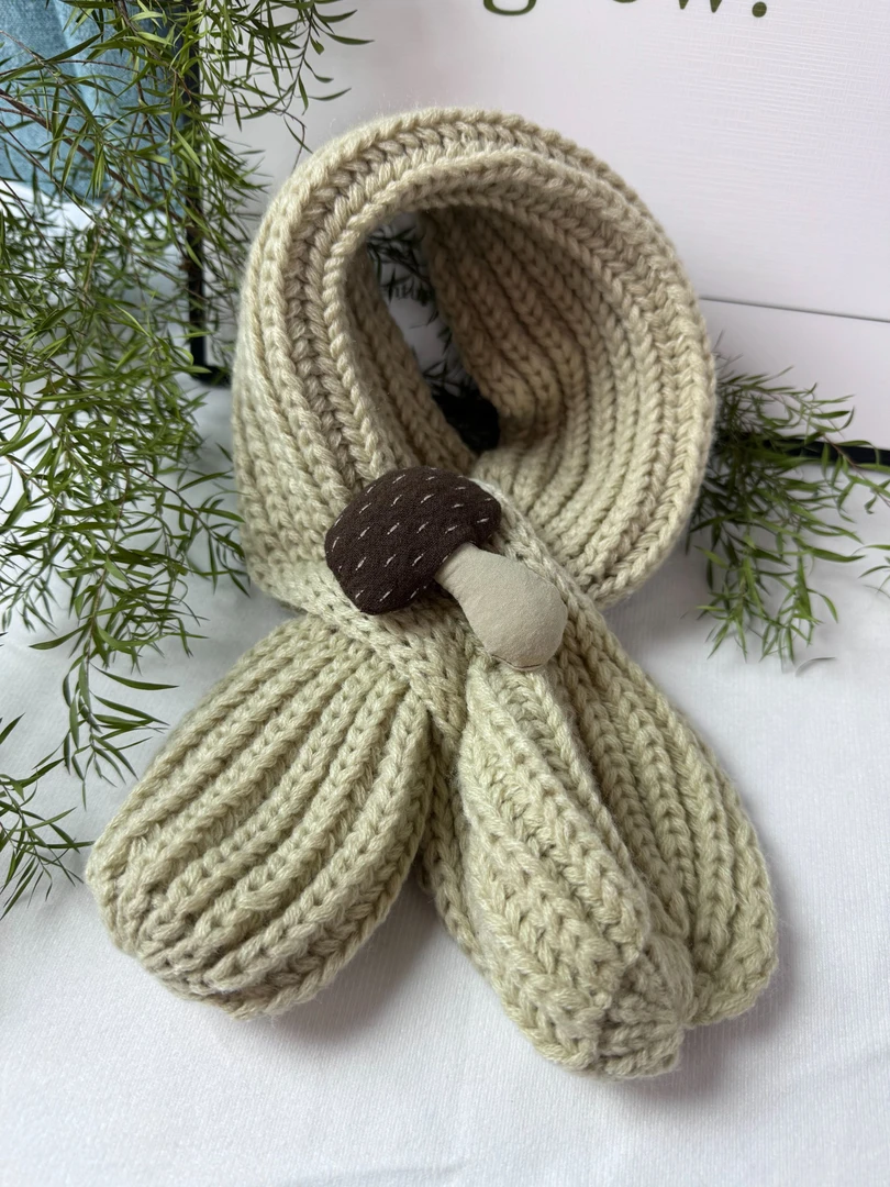 2024新款儿童男宝女宝围巾帽子韩版保暖洋气百搭