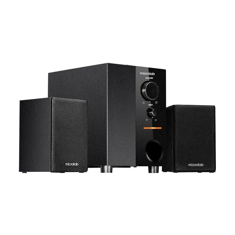 麦博 Microlab M100BT增强版蓝牙音响2.1低音炮多媒体音响