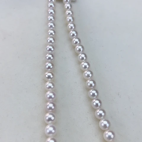 淡水珍珠颈饰银S925镶嵌6➕极光炫彩
