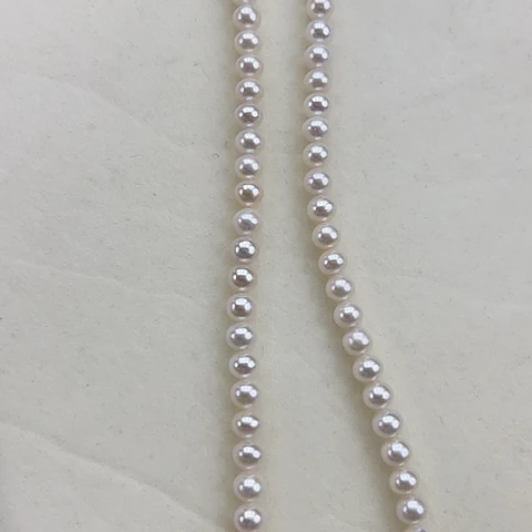 淡水珍珠颈饰银S925镶嵌卡6➕极光炫彩高品