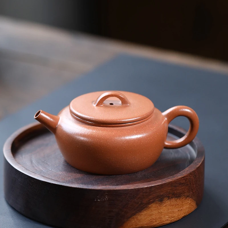 悟茶阁宜兴紫砂壶 手工小容量小品泡茶壶功夫茶具大彬诗意120毫升